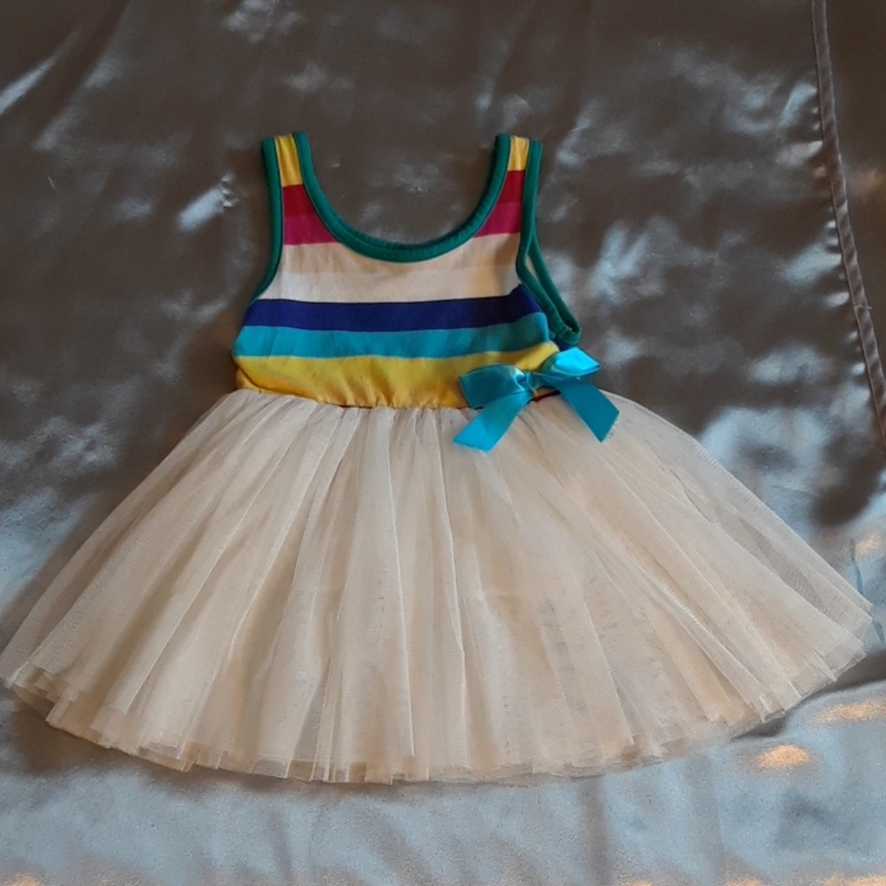Rainbow Dress 5T